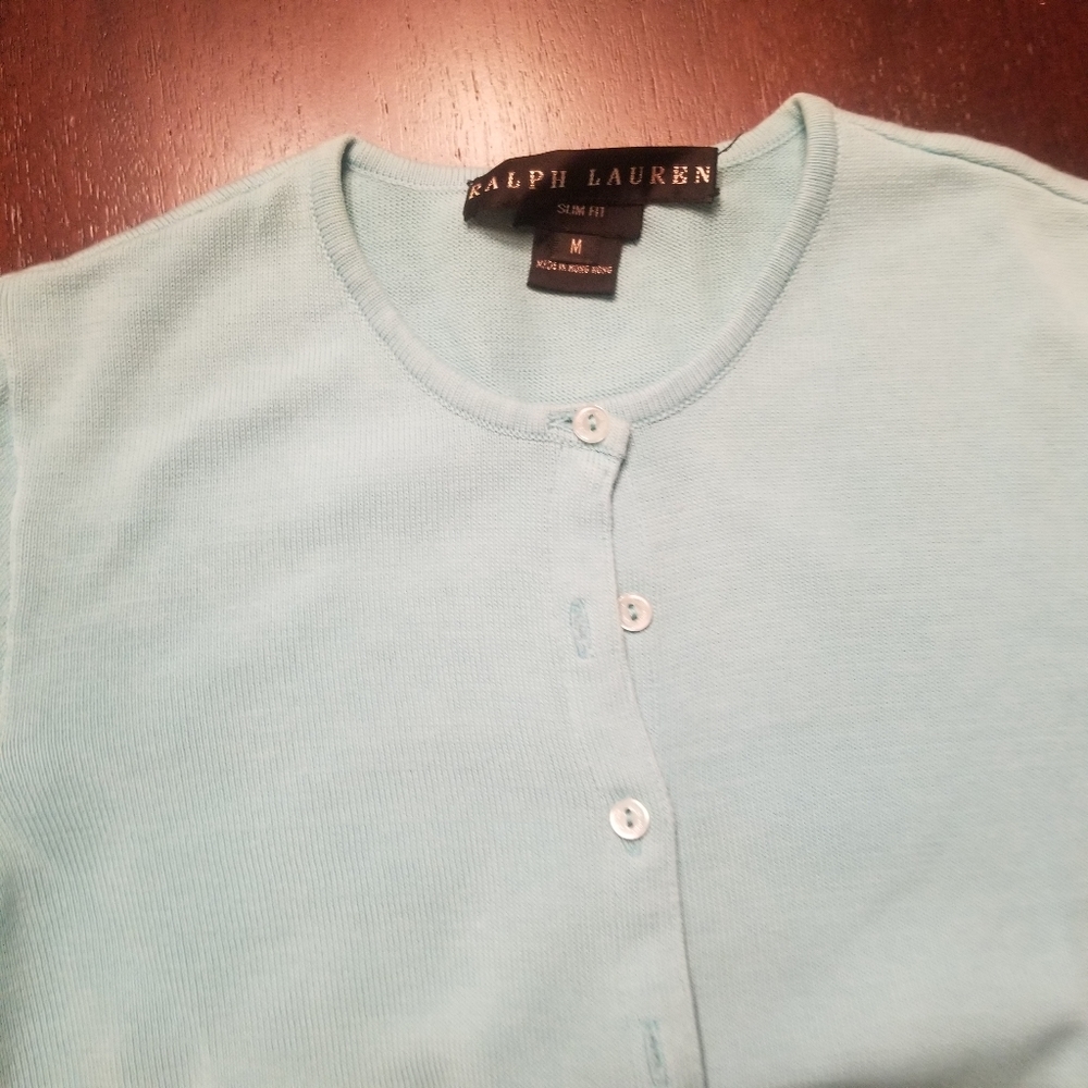 Black label  Ralph Lauren egshell blue